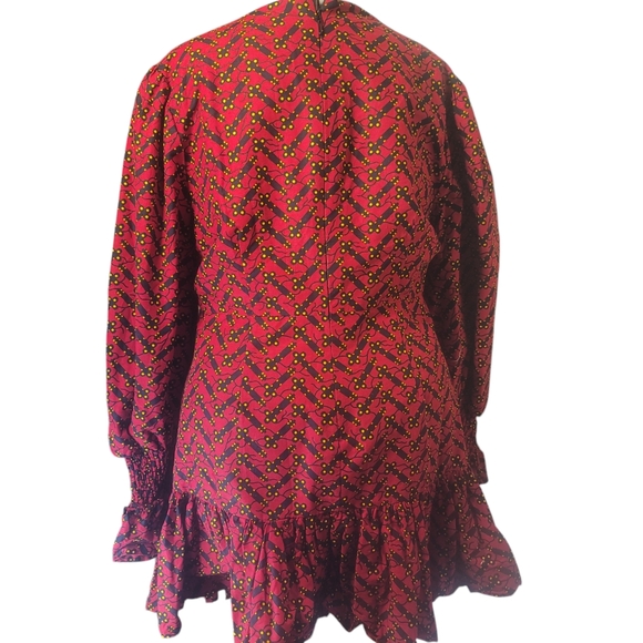 Ofuure Mini Ruffle dress B3 - Picture 3 of 13